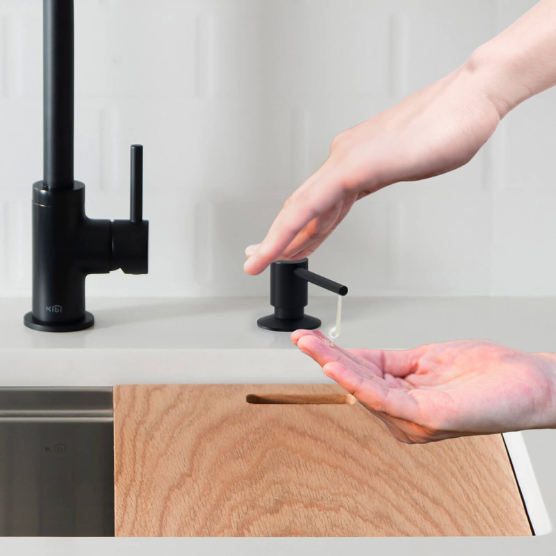 KIBI USA Kitchen Soap Dispenser & Reviews Wayfair